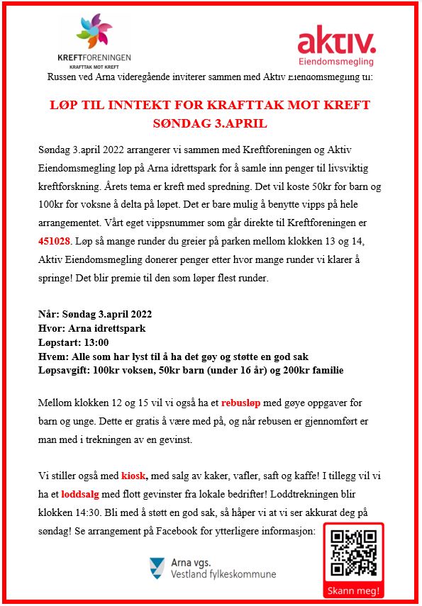 krafttak mot kreft